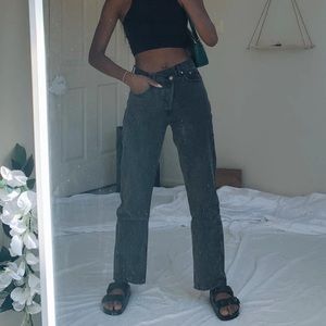 NEVER WORN Princess Polly Asymmetric Jeans - Size 2